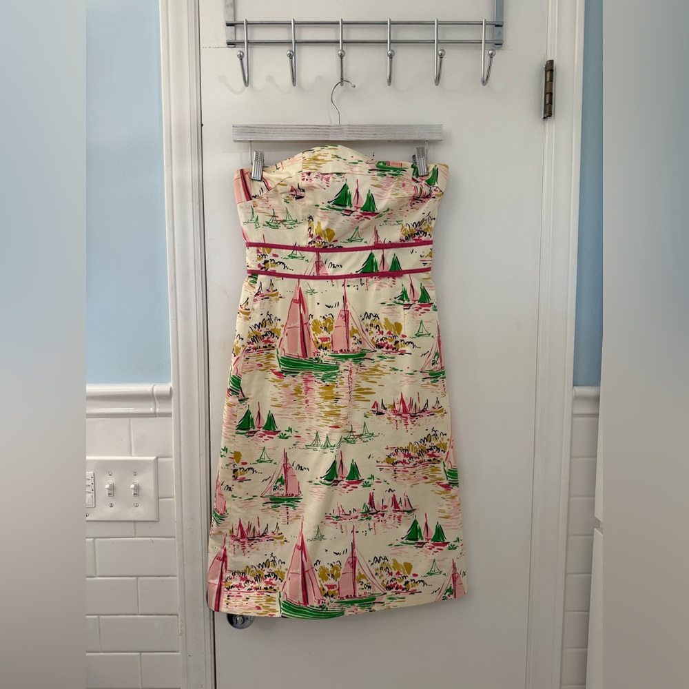J. Crew Sailboat Floral Print Dress